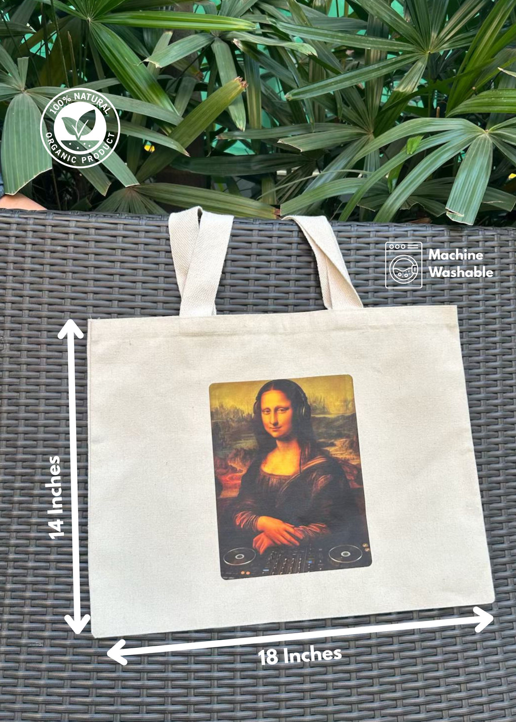 The Mona Lisa Tote